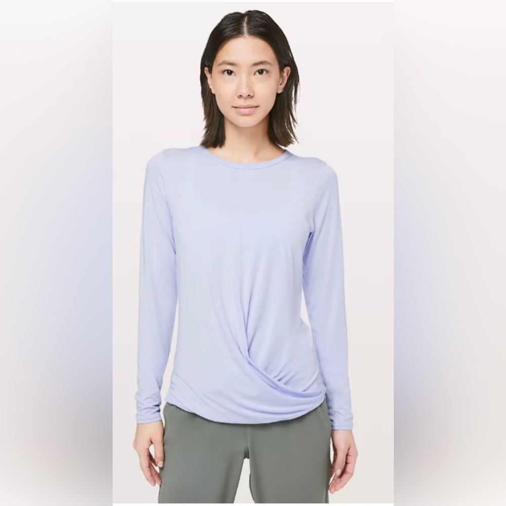 New with Tags. Lululemon Serene Saturday long sleeve shirt size 4